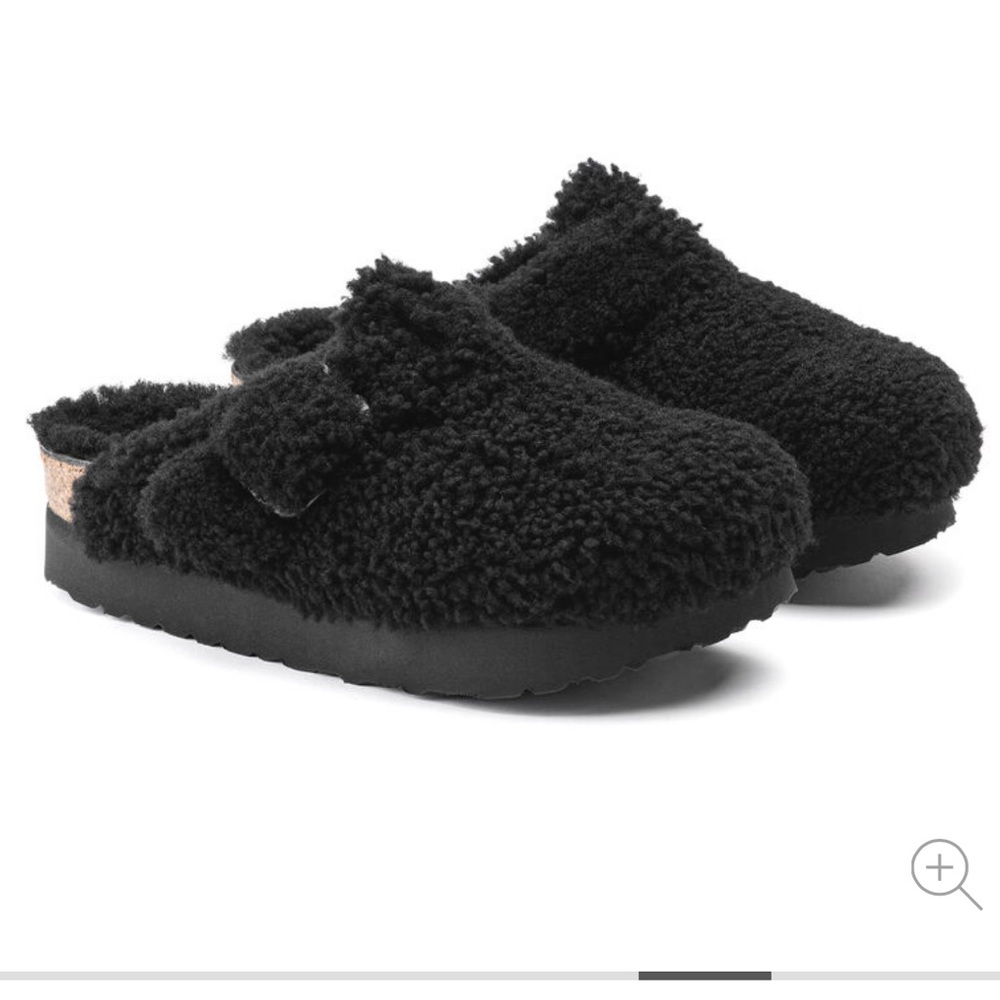 ✨BIRKENSTOCK PAPILLIO✨Boston Big Buckle Teddy